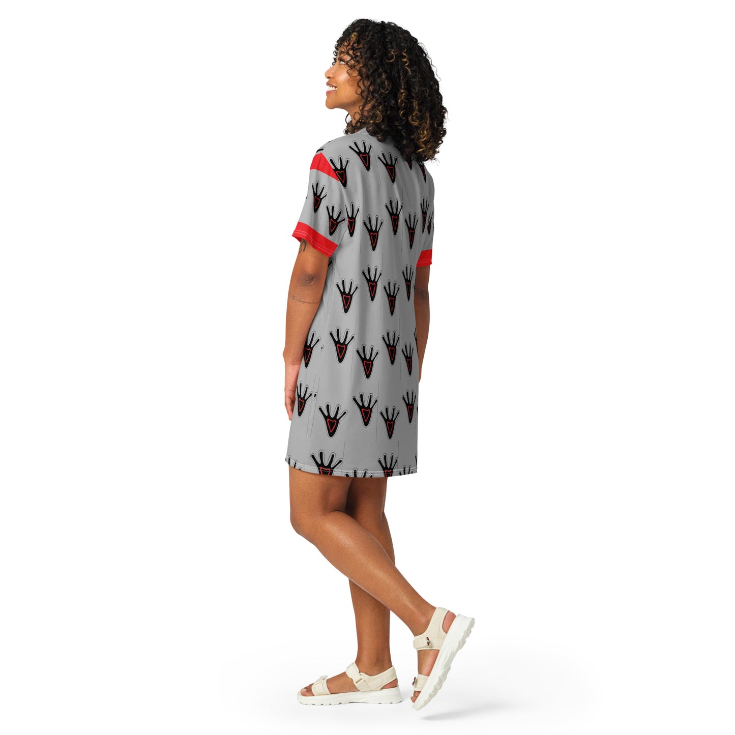 Wotko Tracks T-shirt dress