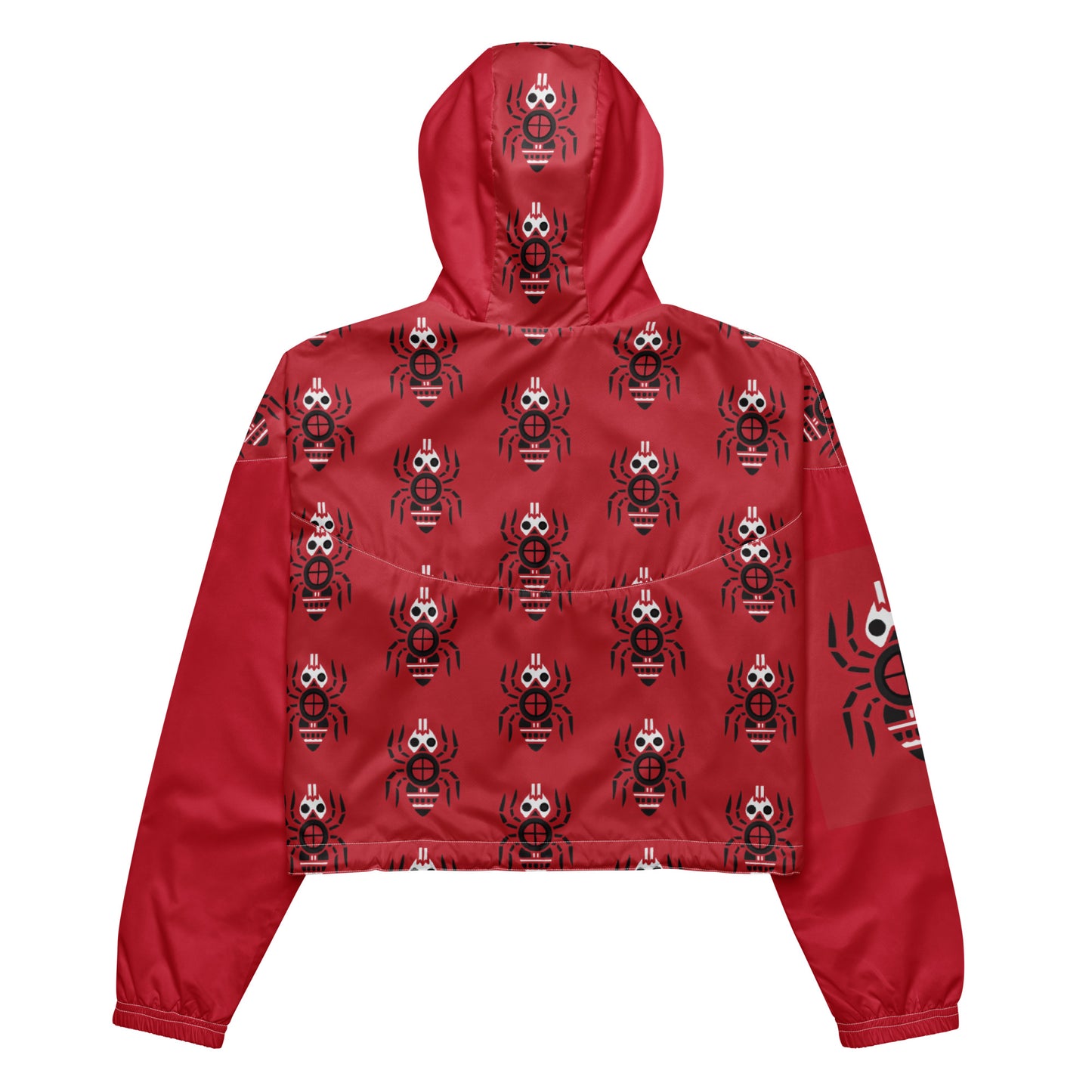 Windbreaker Women's Red Spider Cropped