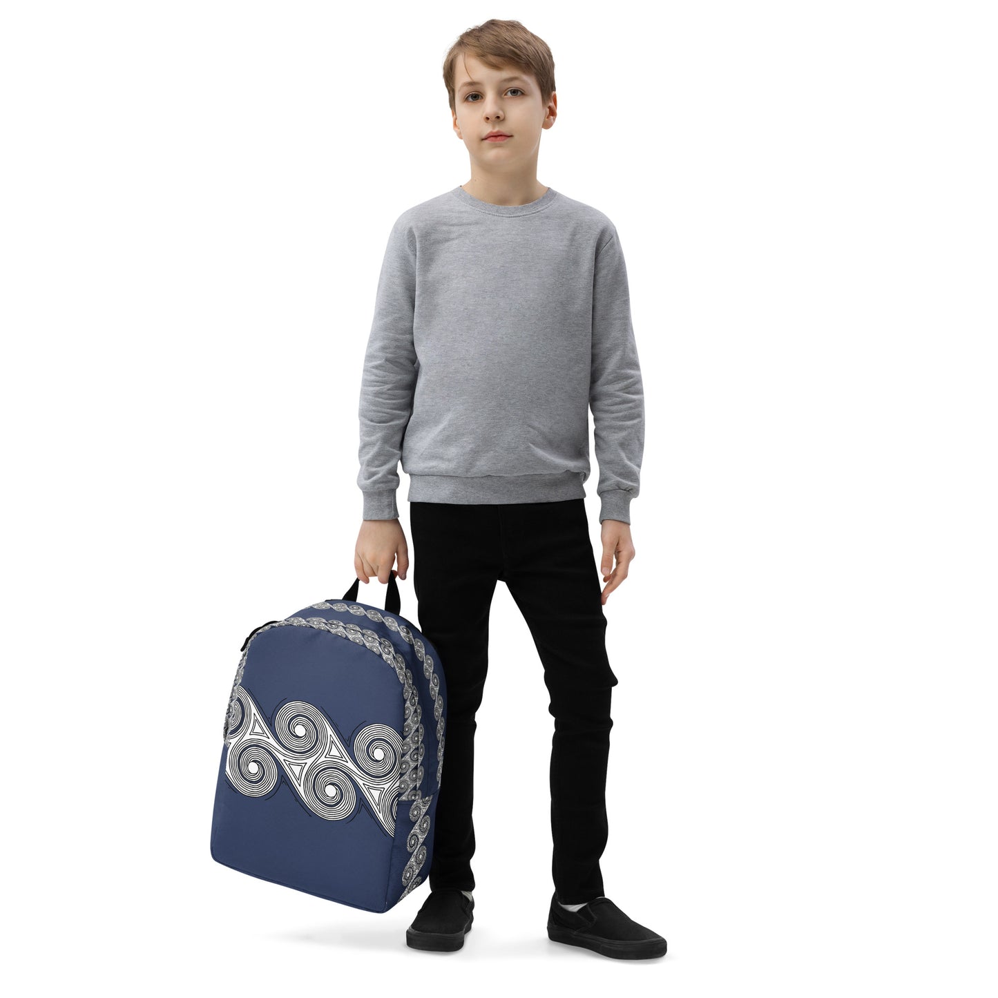 Backpack Navy Swirls