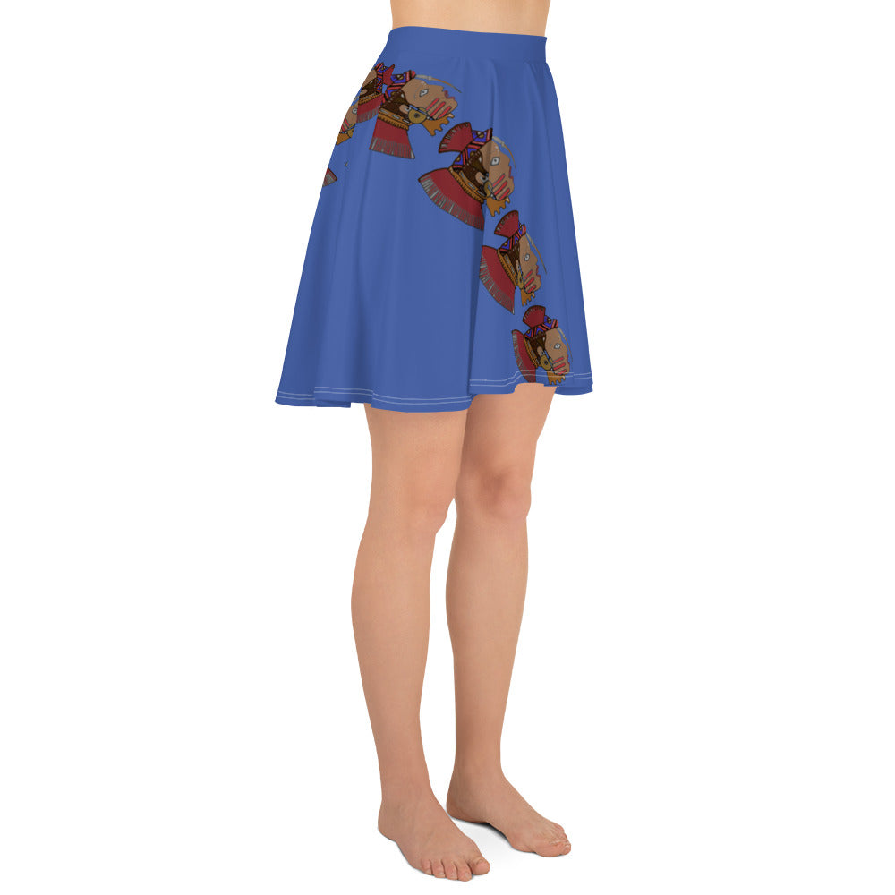 Skater Skirt Warrior Woman