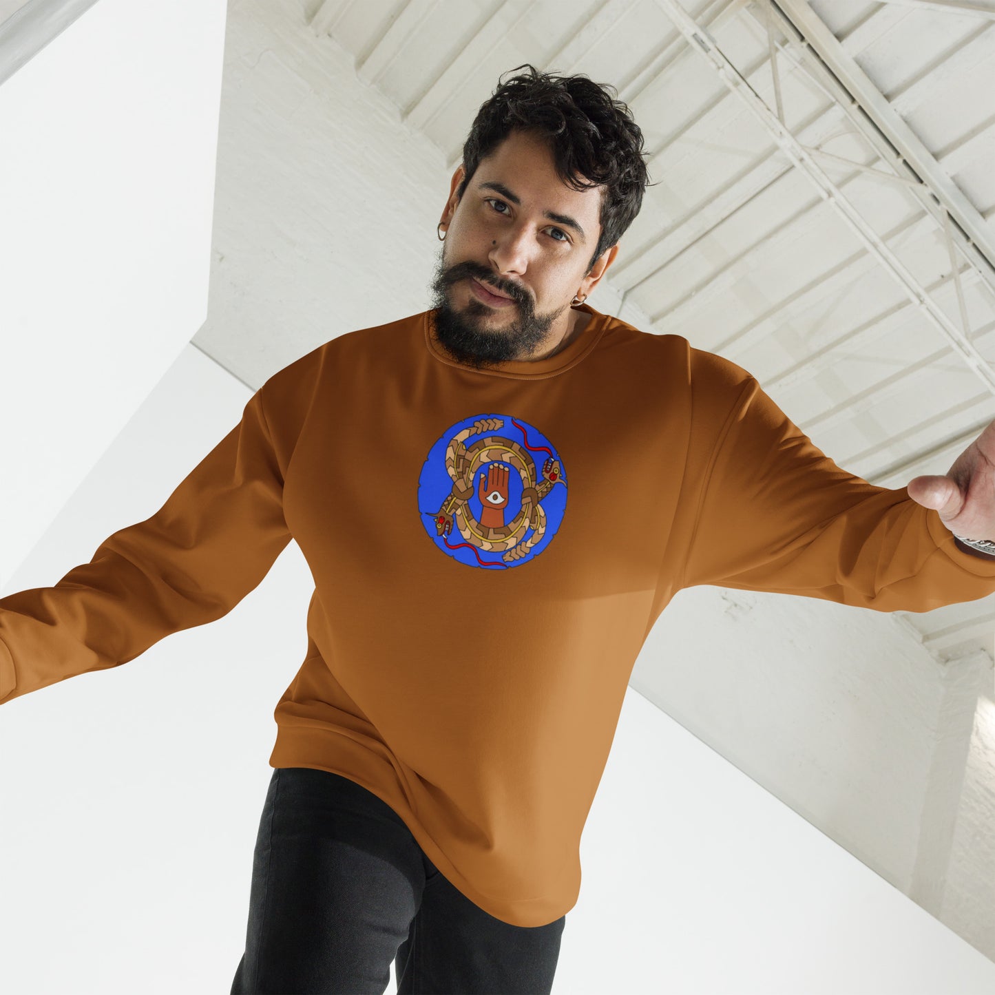 Sweatshirt Horned Serpent Unisex
