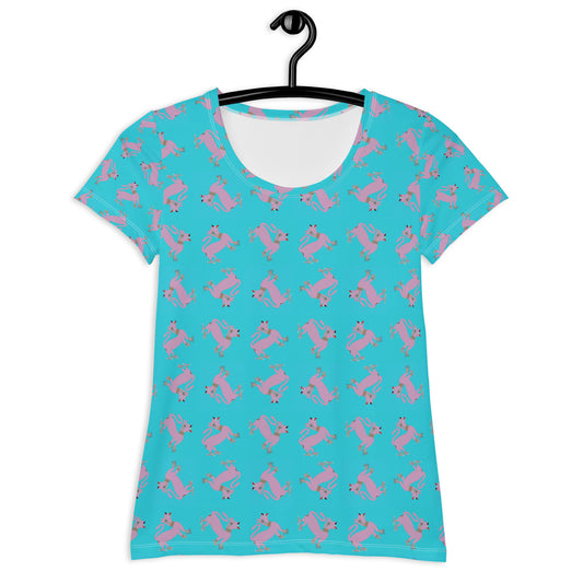 Athletic T-shirt Women's Underwater Panther