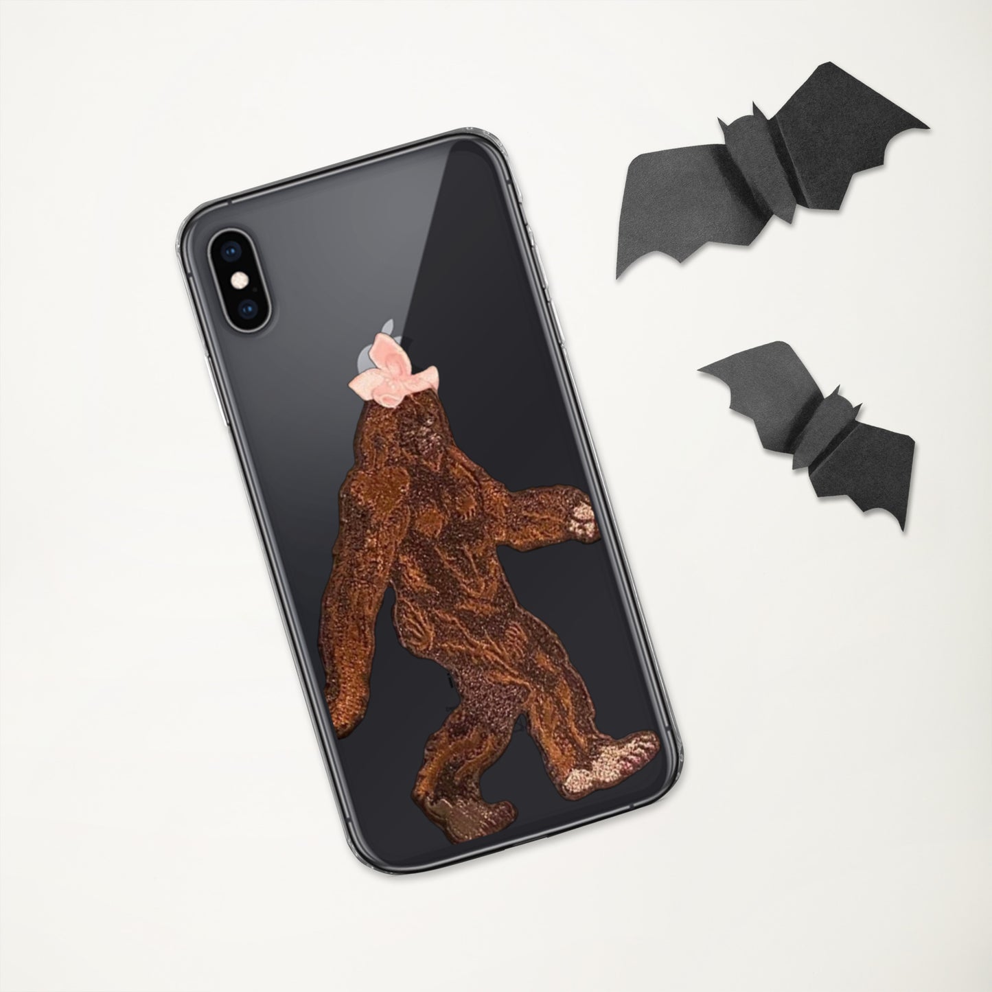 Clear Case for iPhone® Auntie Bigfoot