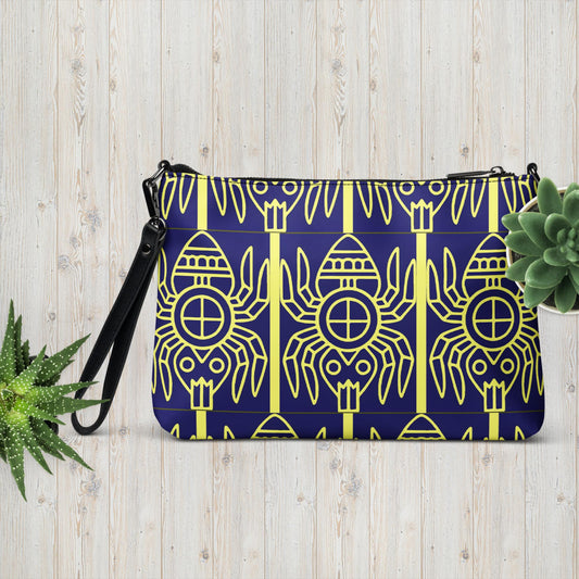 Crossbody Navy Spider bag