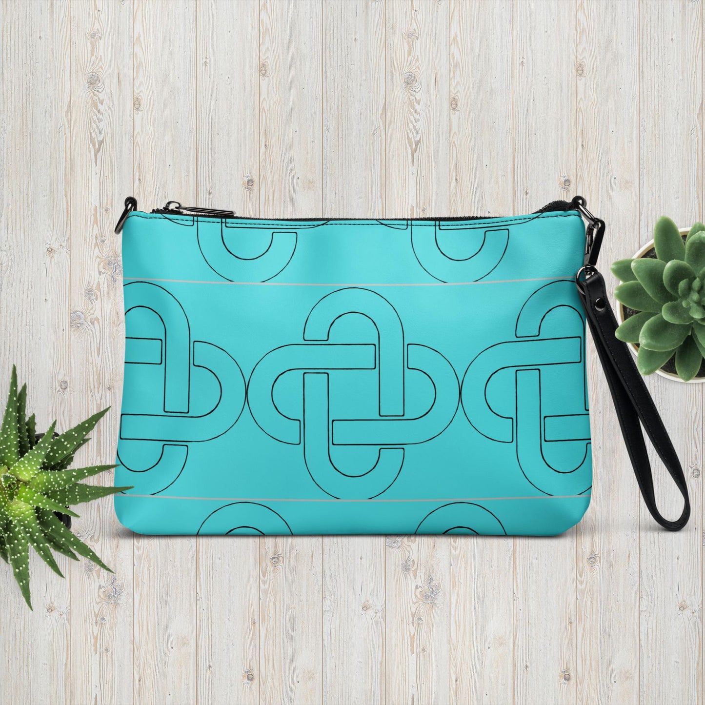 Crossbody Muscogee Knot Turquoise Handbag