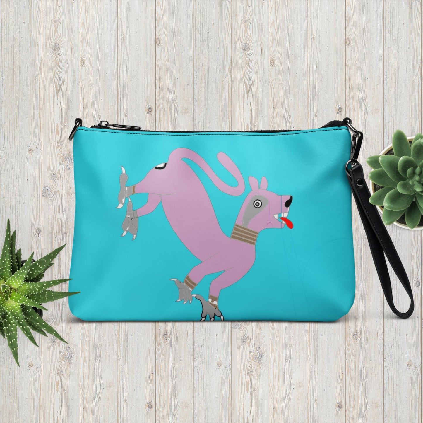 Crossbody Underwater Panther Handbag