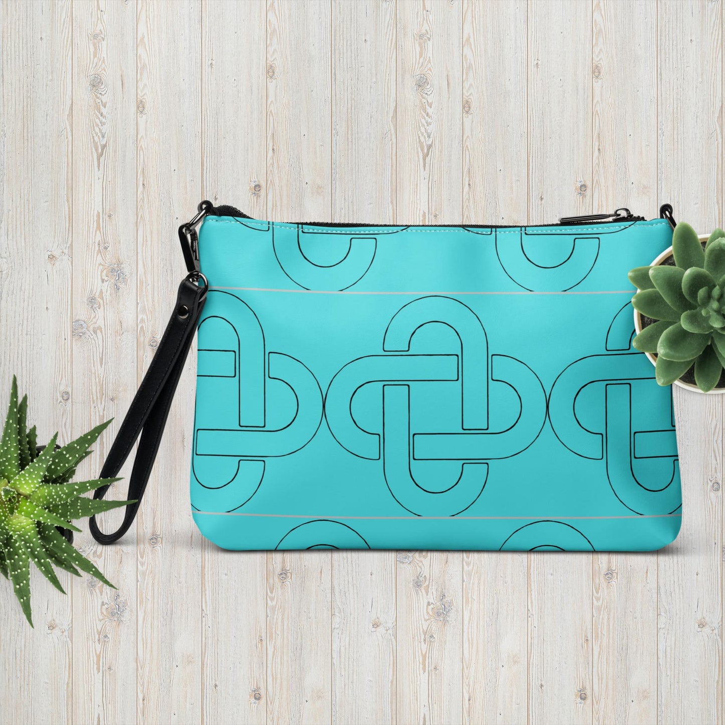 Crossbody Muscogee Knot Turquoise Handbag