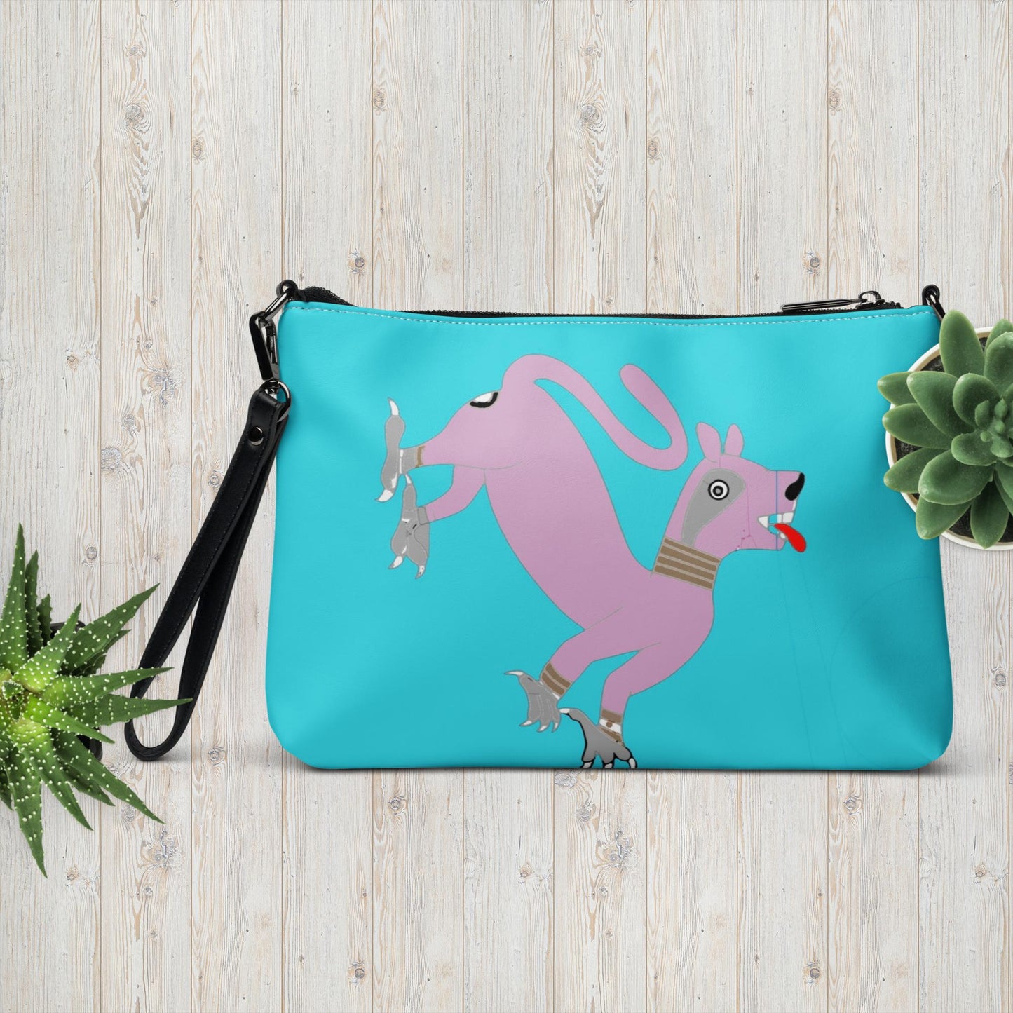 Crossbody Underwater Panther Handbag