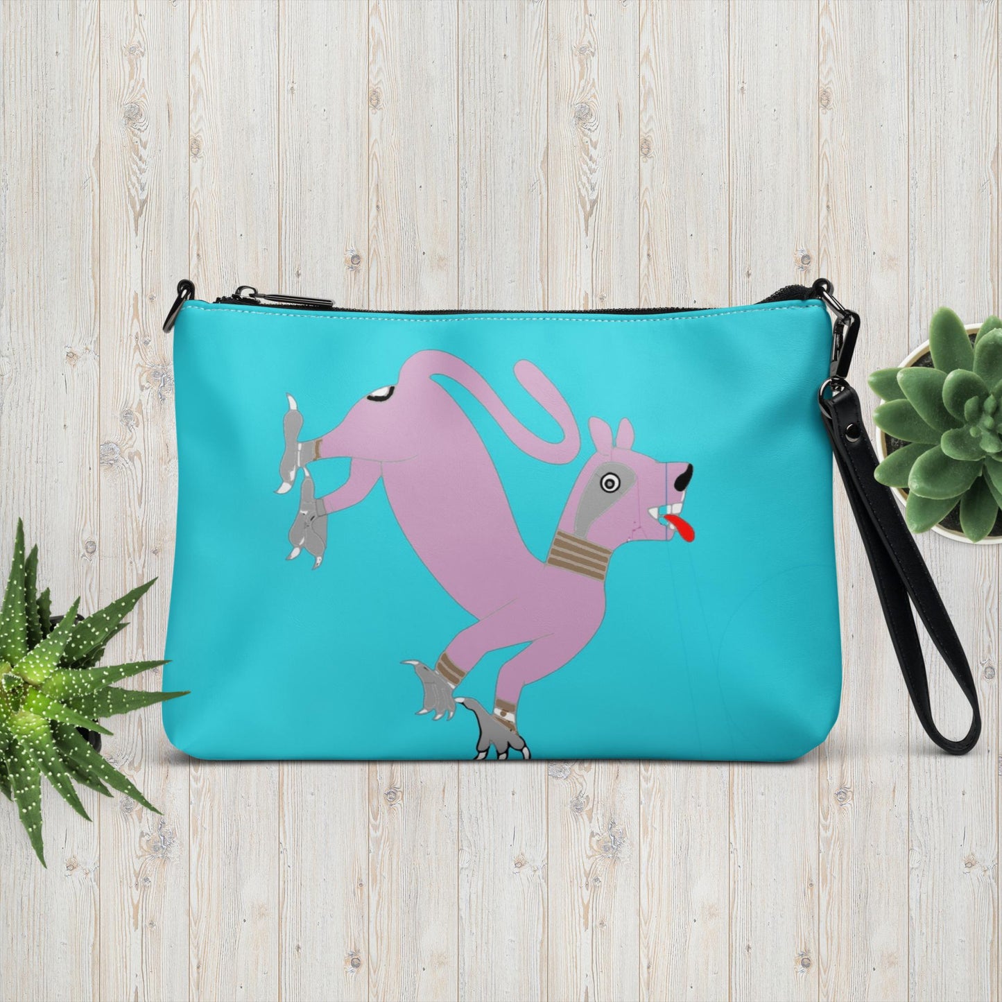 Crossbody Underwater Panther Handbag