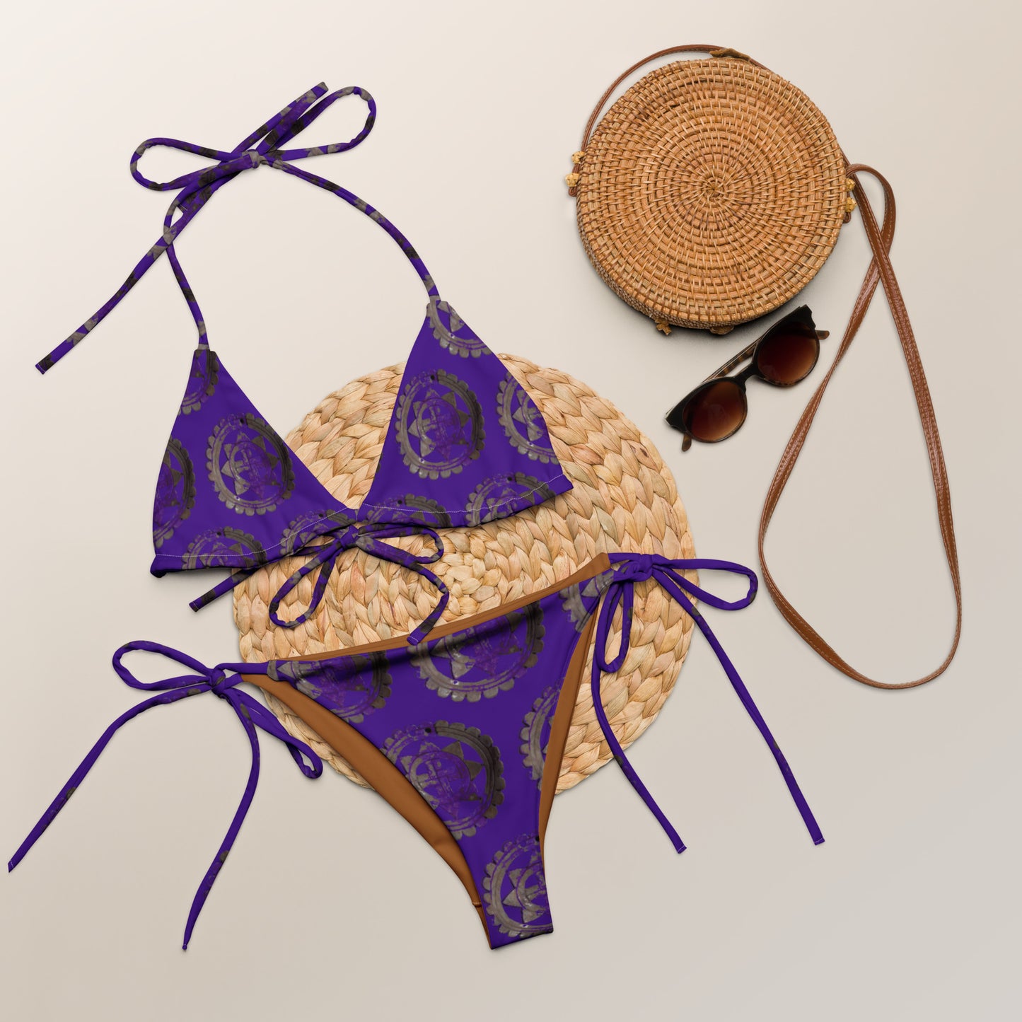 String Bikini Medallion