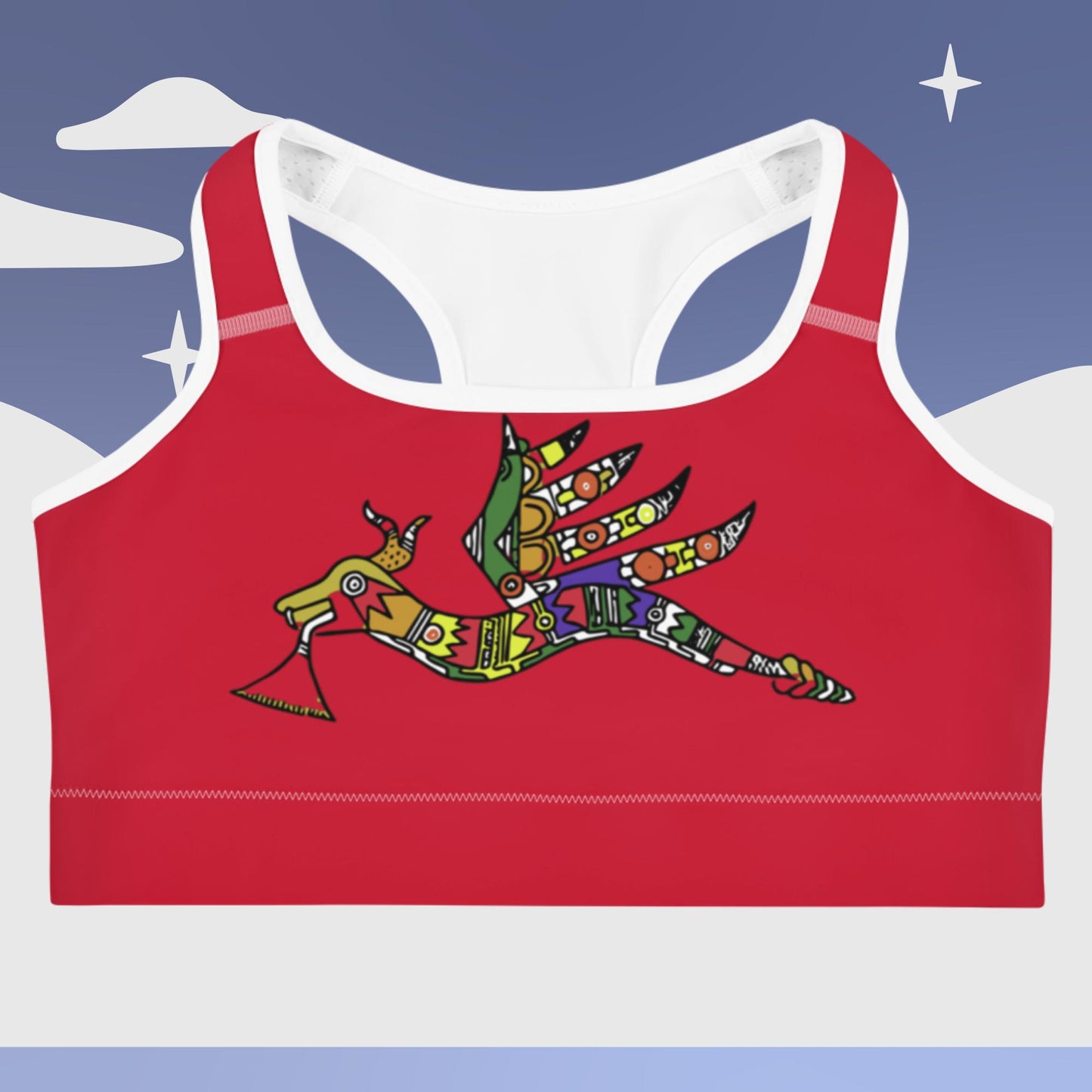 Sports bra Winged Serpent