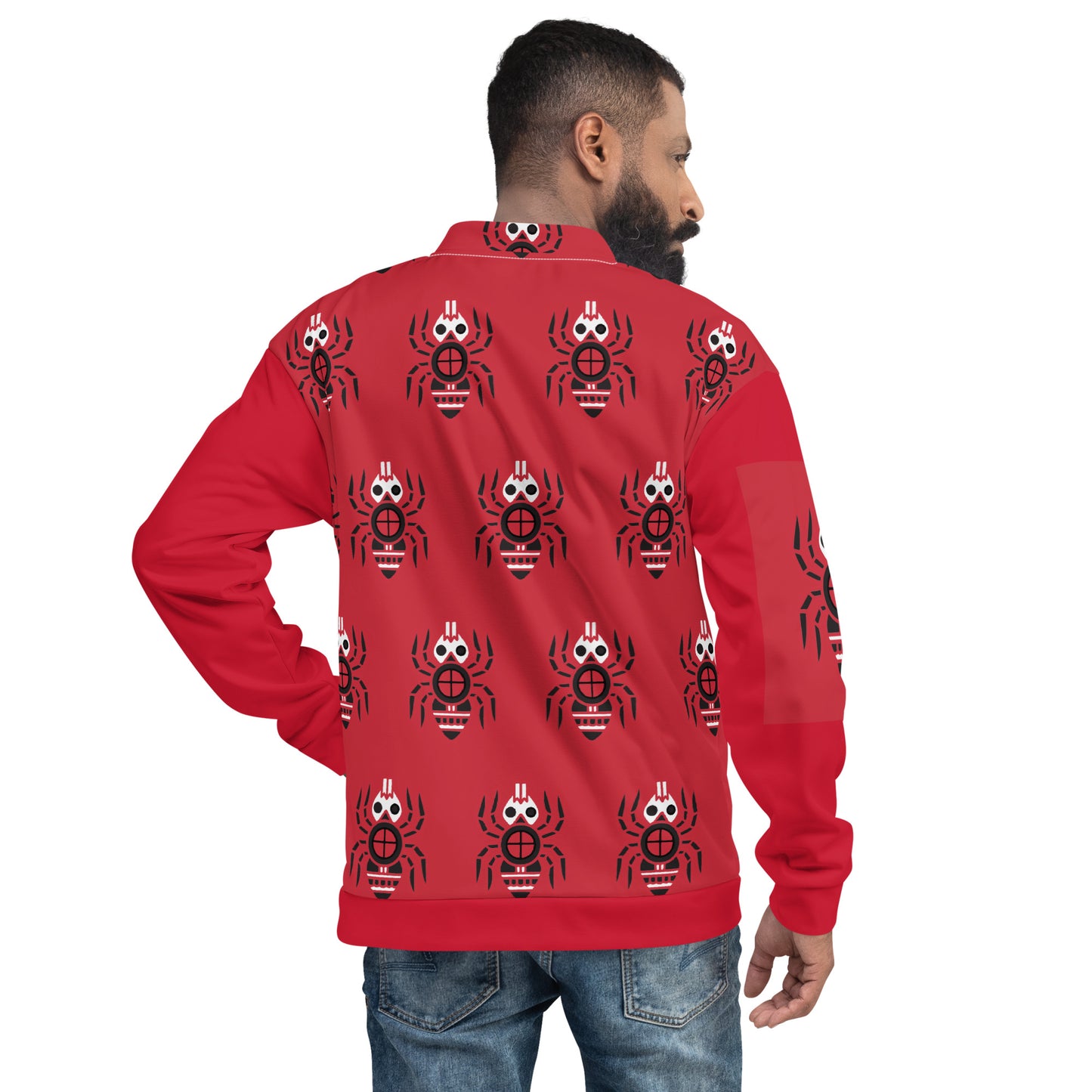 Bomber Jacket Red Spider Unisex