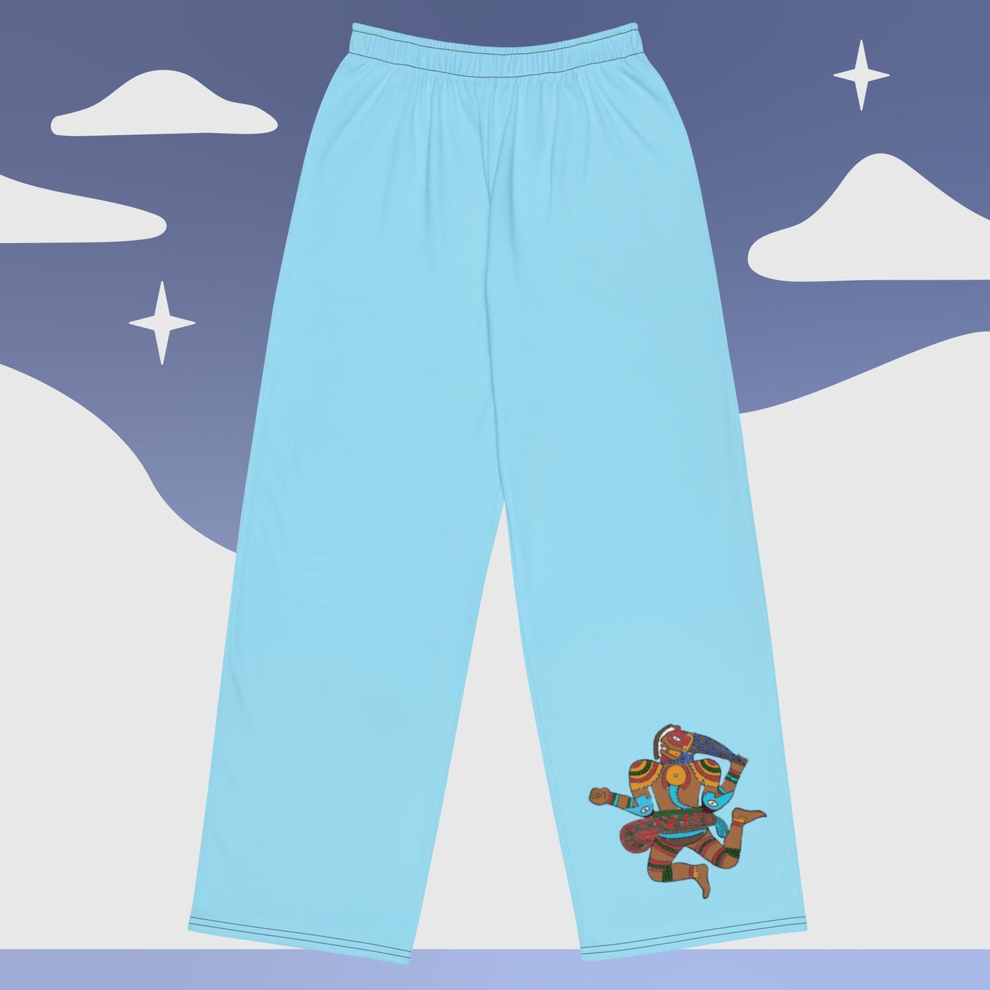 Unisex wide-leg pants Eagle Dancer