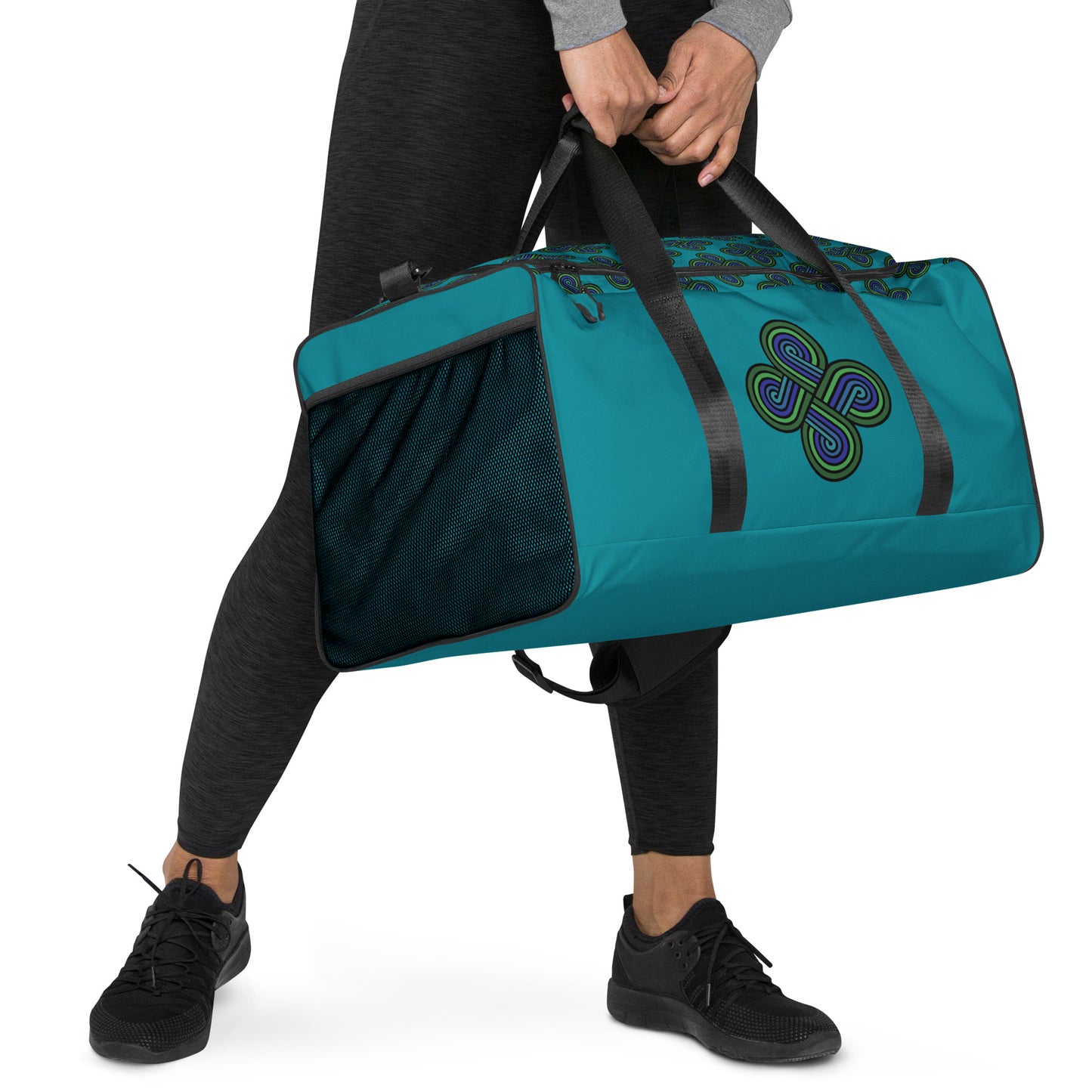 Duffle Bag 4 Directions Teal