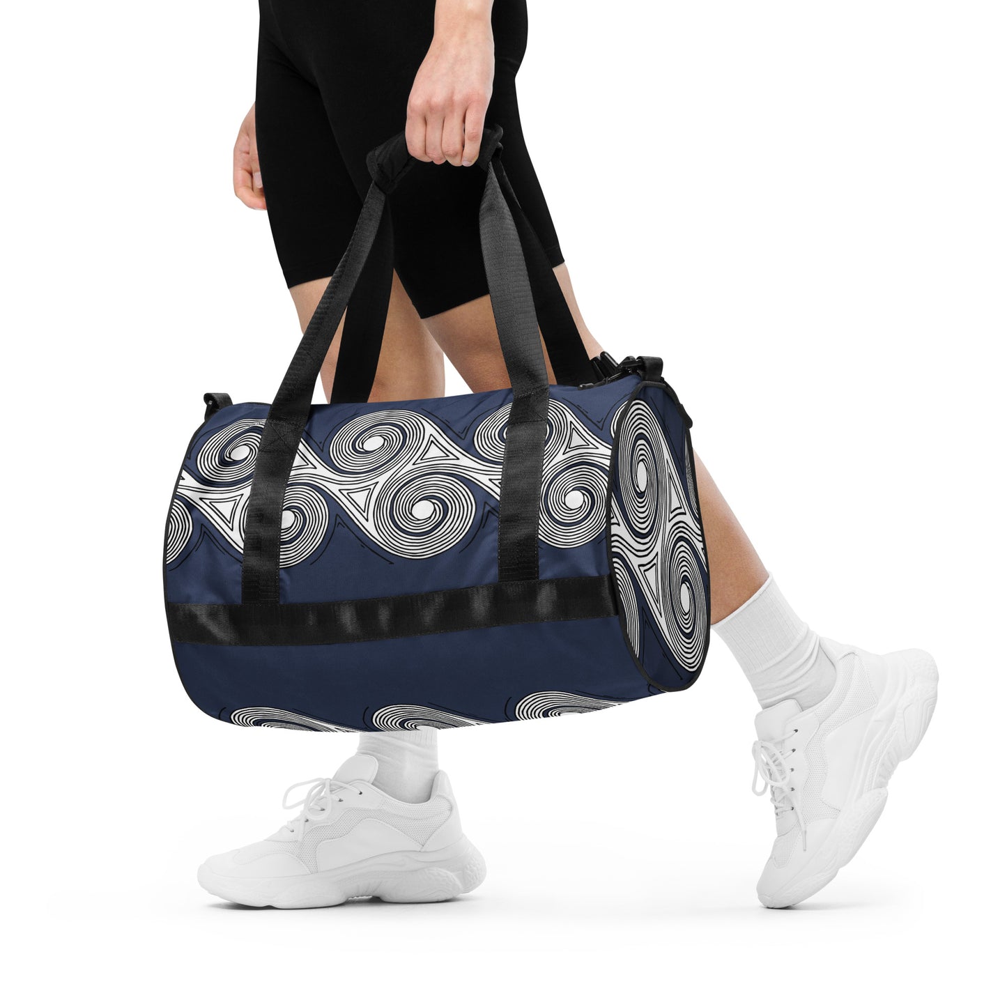 Gym bag Navy Swirls