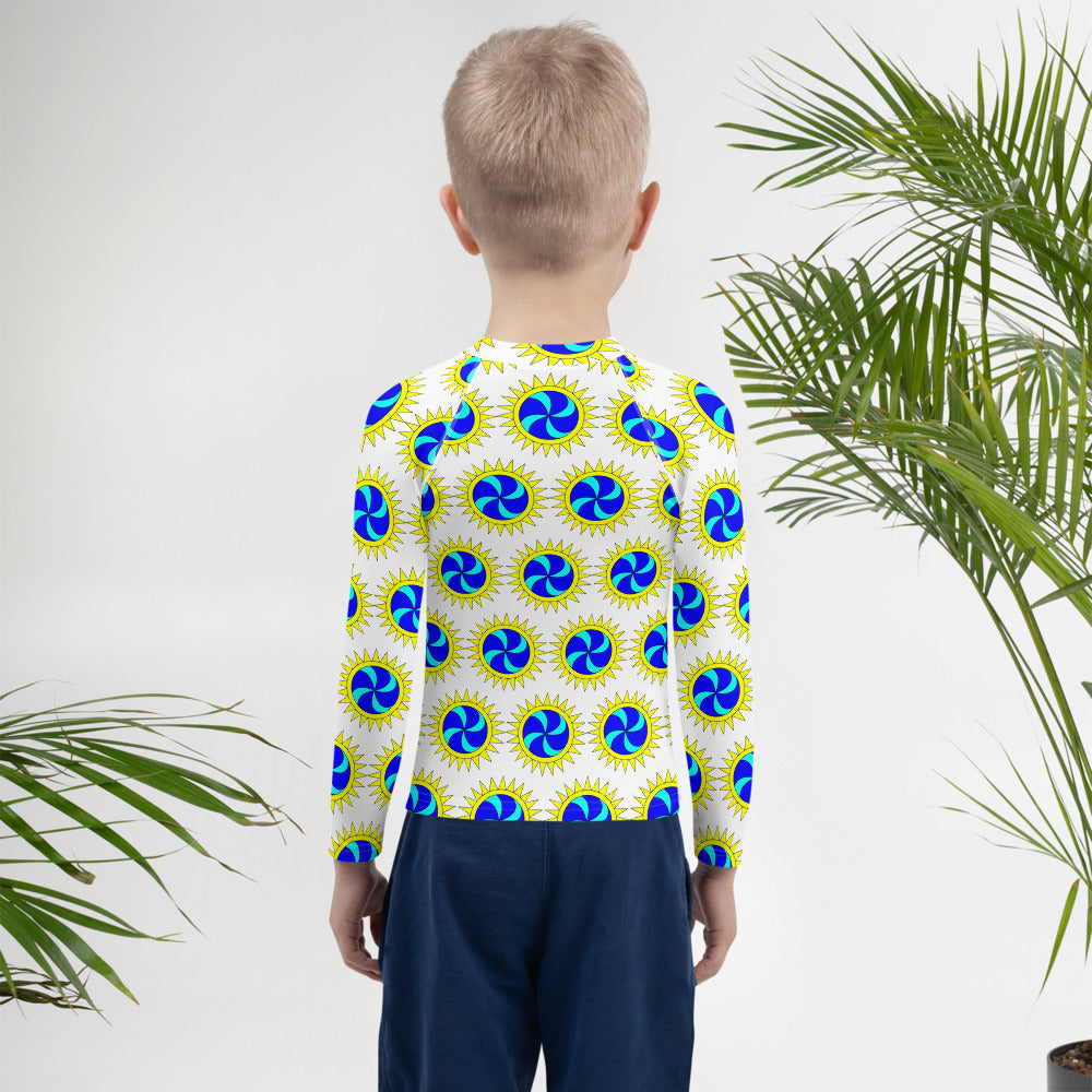 Rash Guard Sun Swirl Kids