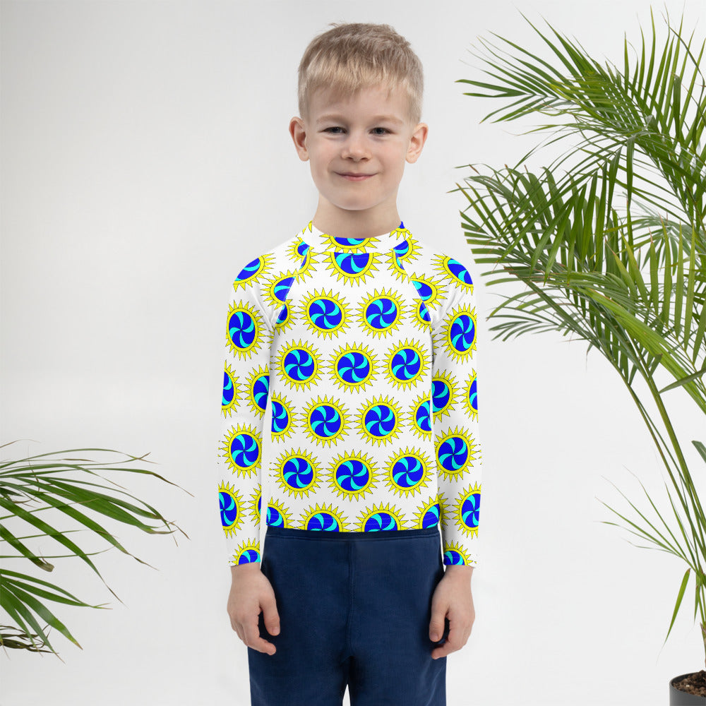 Rash Guard Sun Swirl Kids