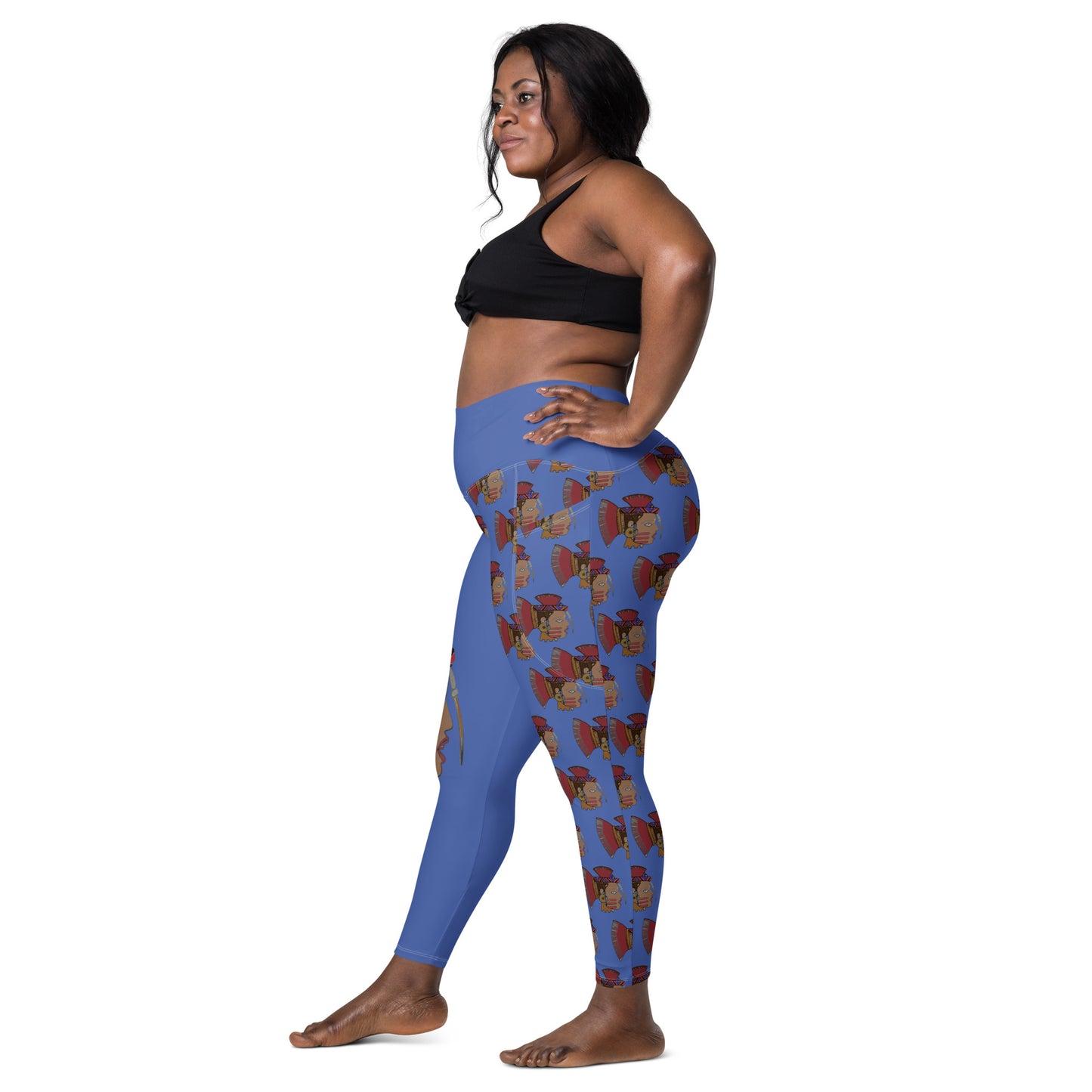 Leggings Warrior Woman with Pockets