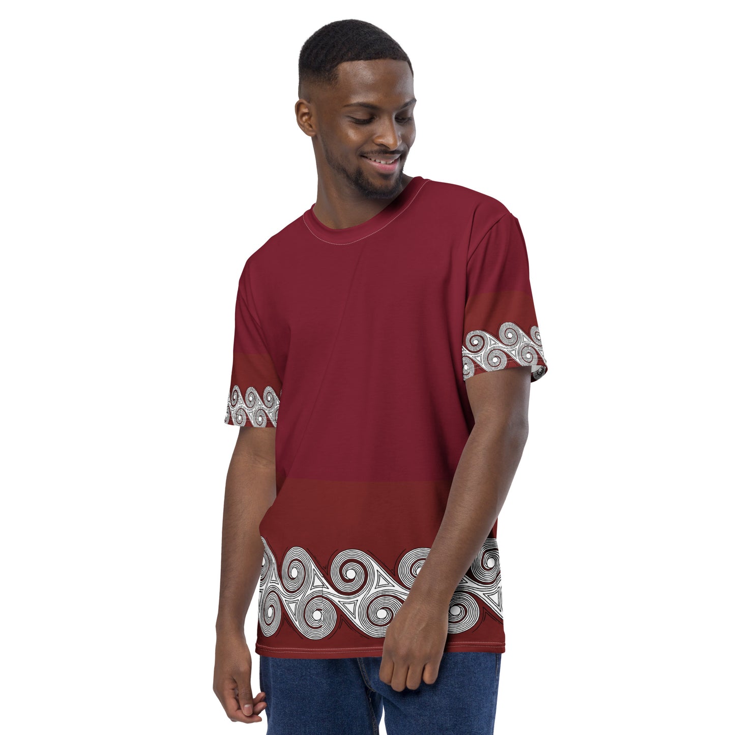 T-Shirt Men's Brick Swirls