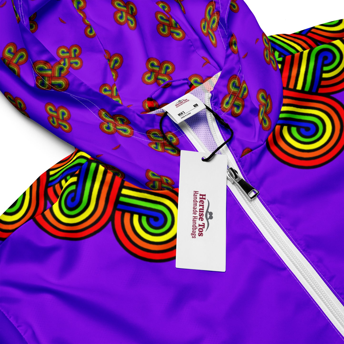 Windbreaker 4 Directions Purple