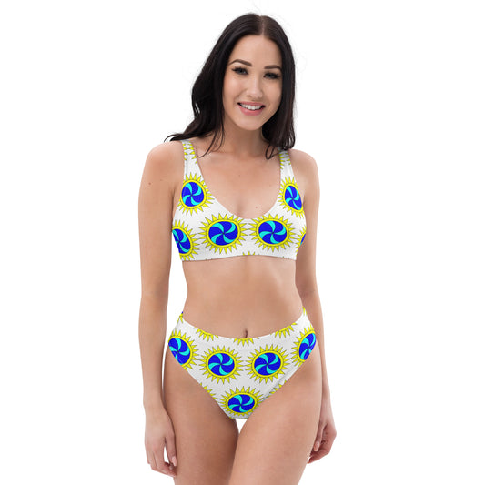 Bikini Sun Swirl Women's High waisted