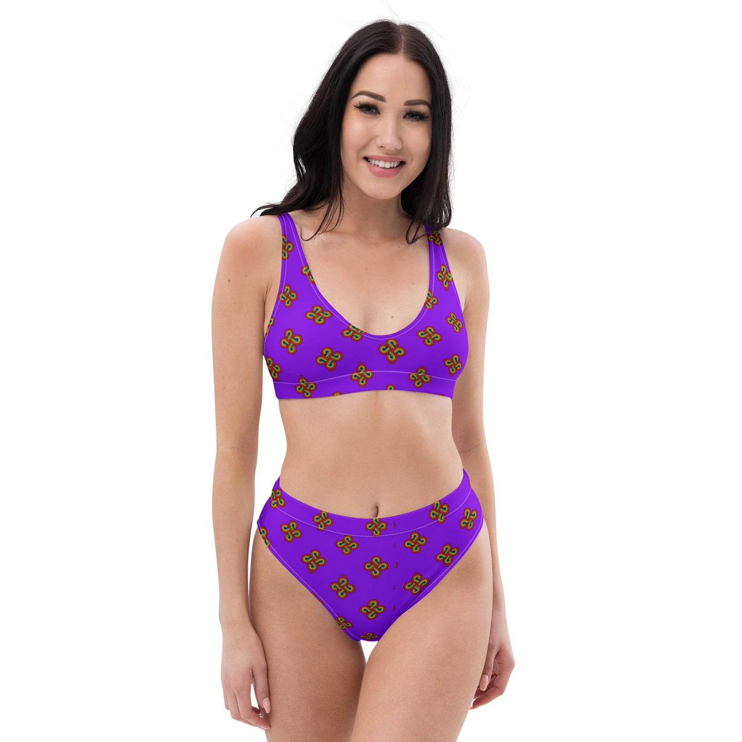 Bikini 4 Directions Purple