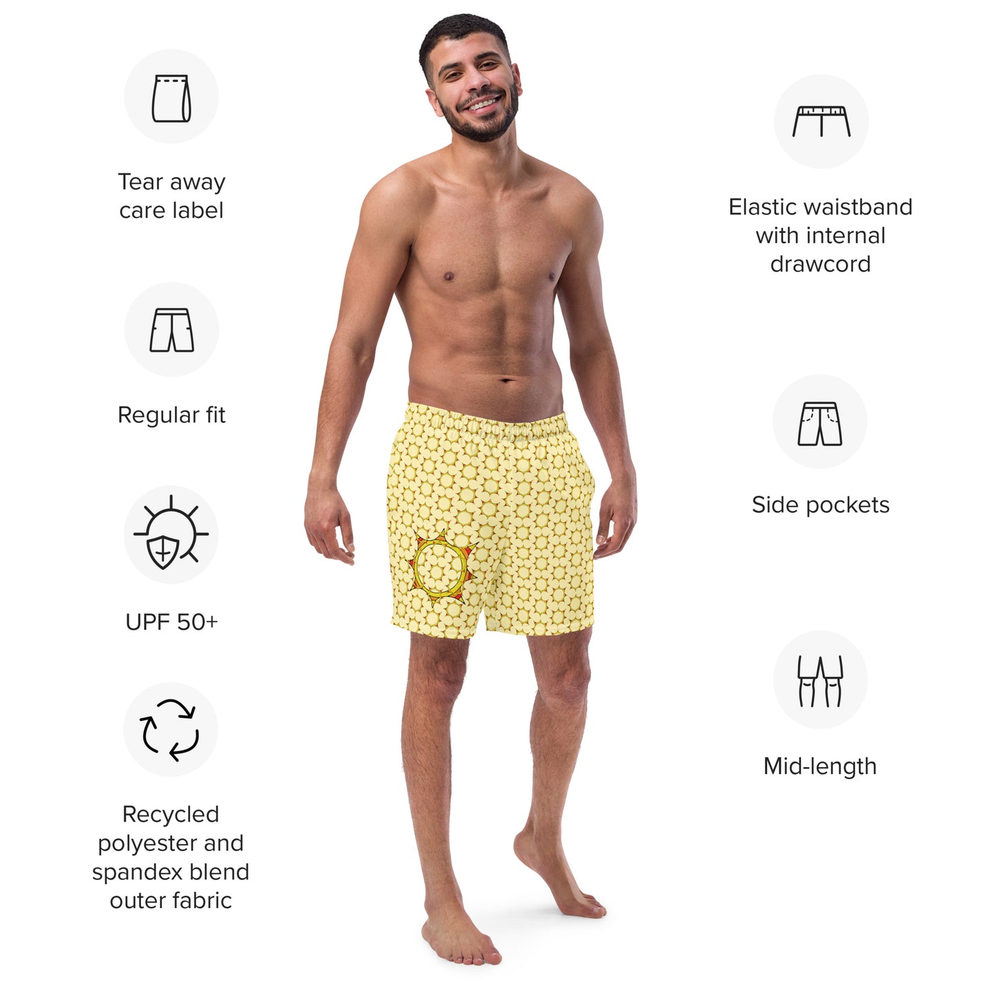 Swim Trunks Men's Mississippian Sun
