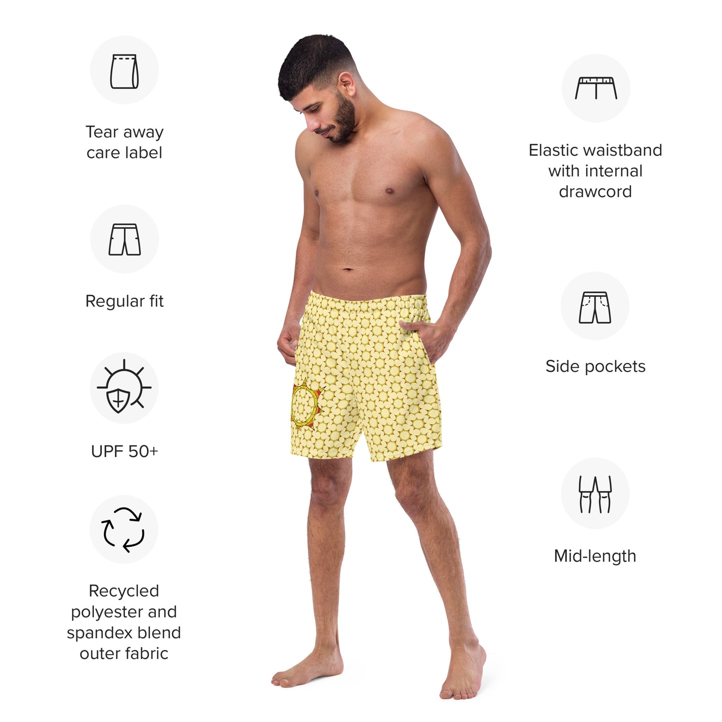 Swim Trunks Men's Mississippian Sun