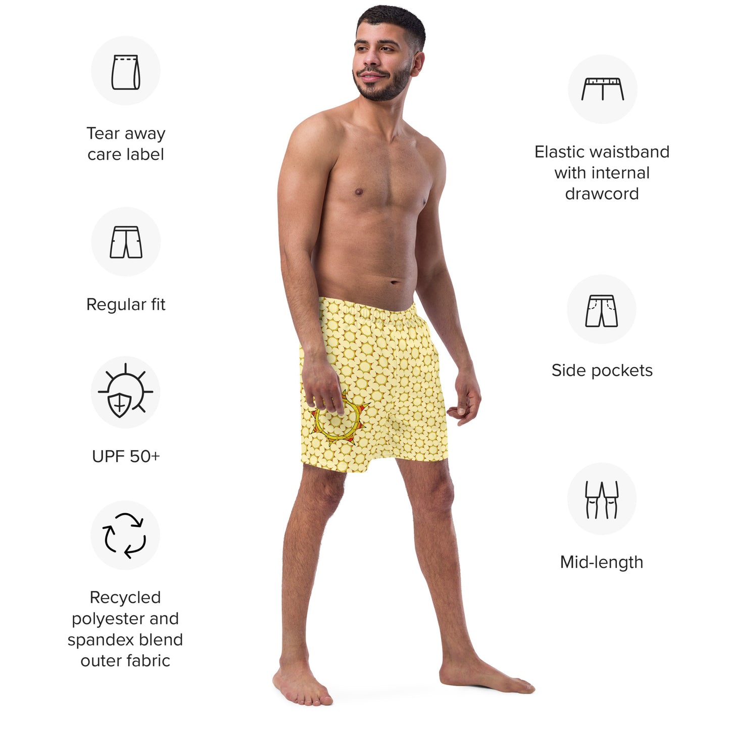 Swim Trunks Men's Mississippian Sun