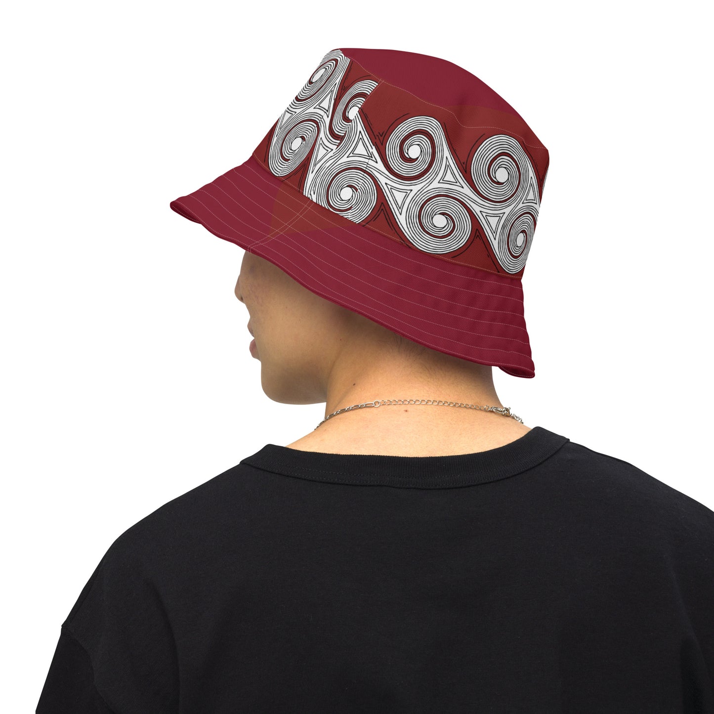 Bucket hat Brick Swirls/Eagle Dancer