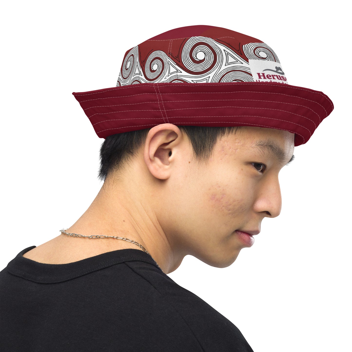 Bucket hat Brick Swirls/Eagle Dancer