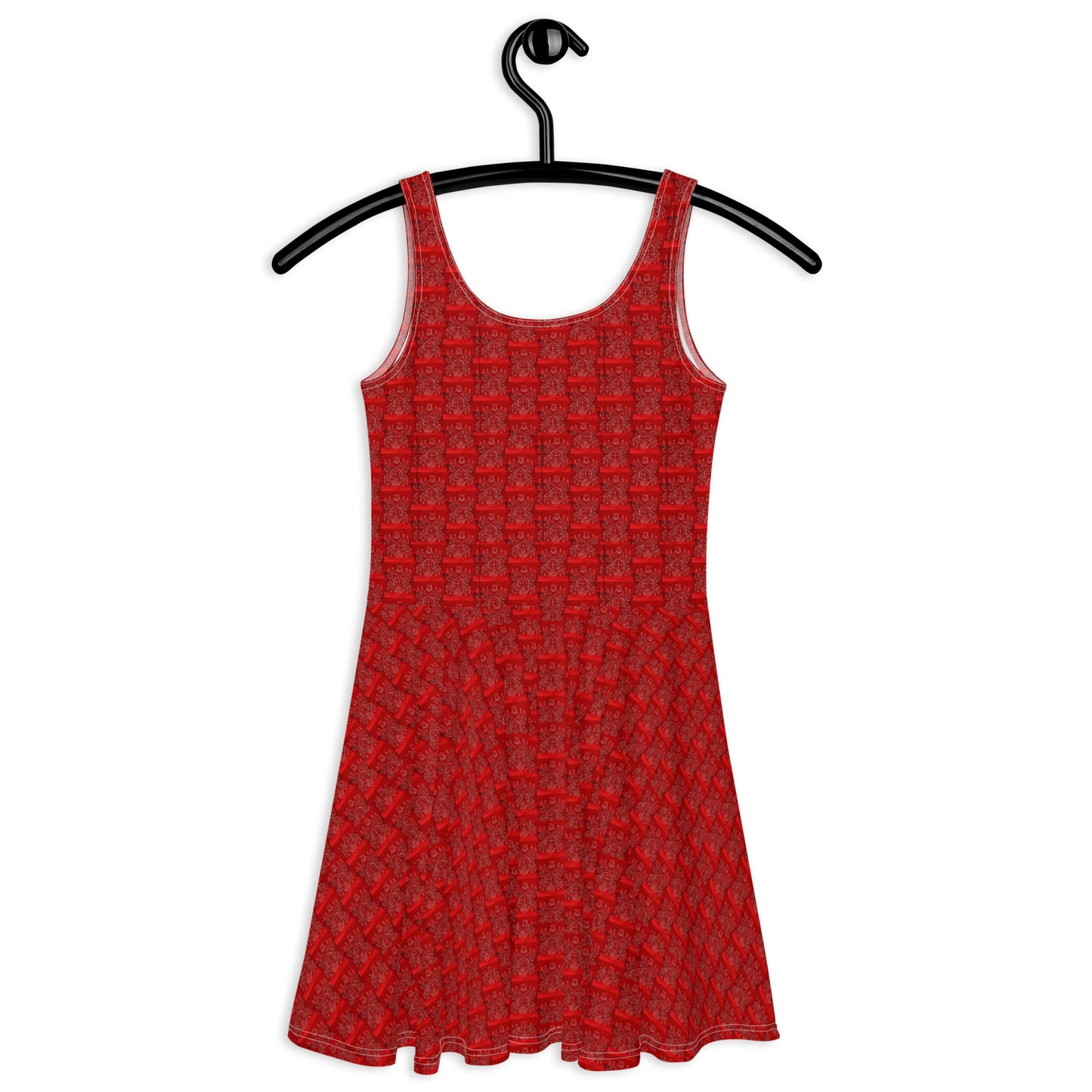 Skater Dress Red Spider