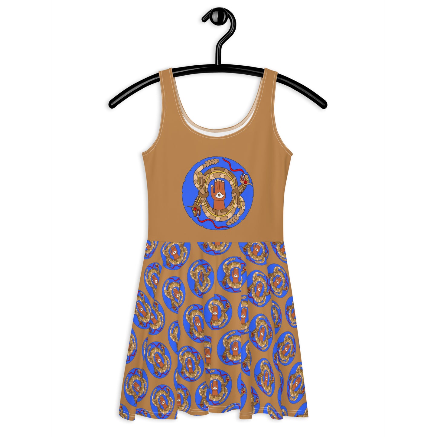 Skater Dress Horned Serpents