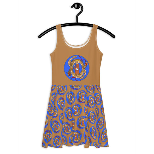 Skater Dress Horned Serpents