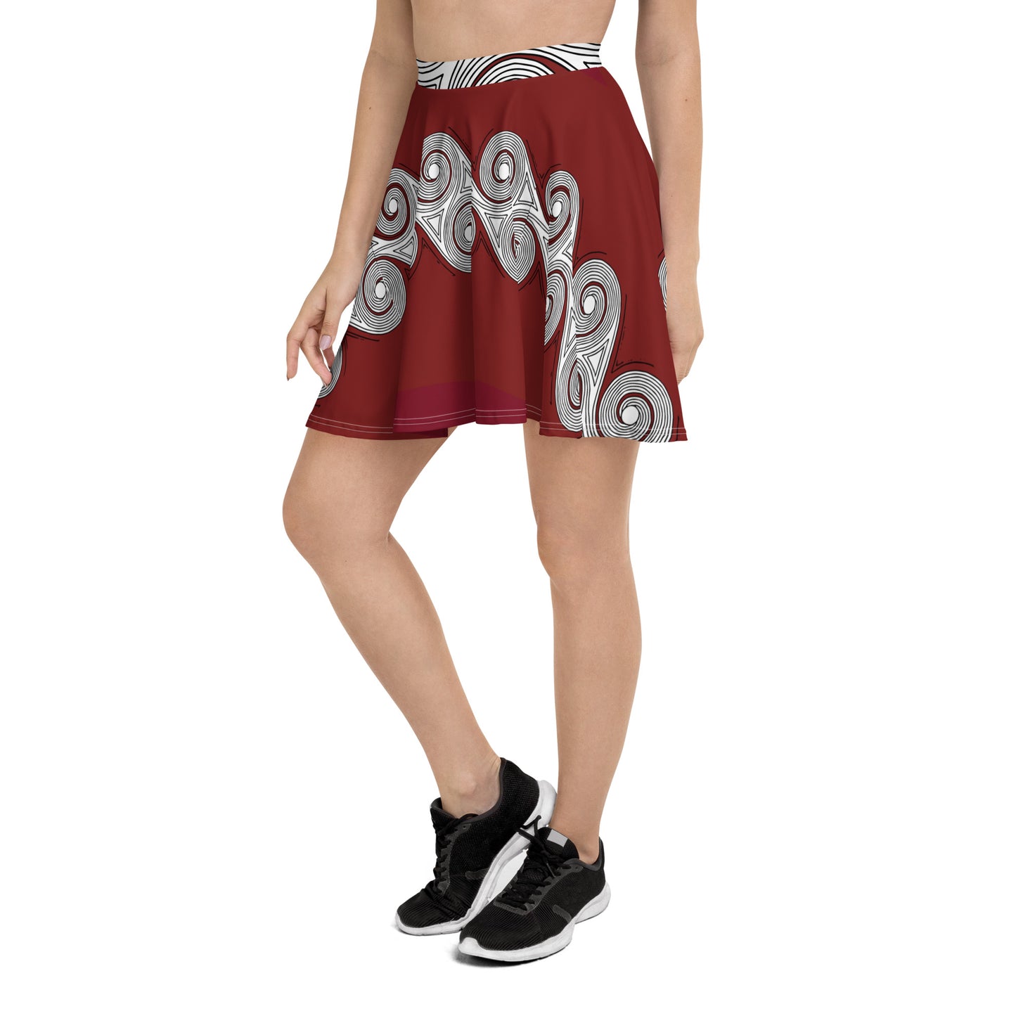 Skater Skirt Brick Swirls