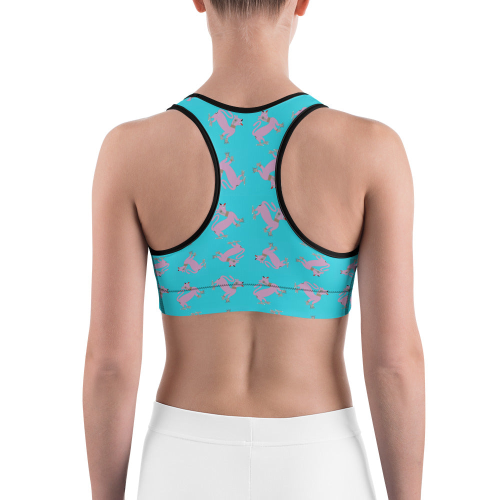Sports bra Underwater Panther