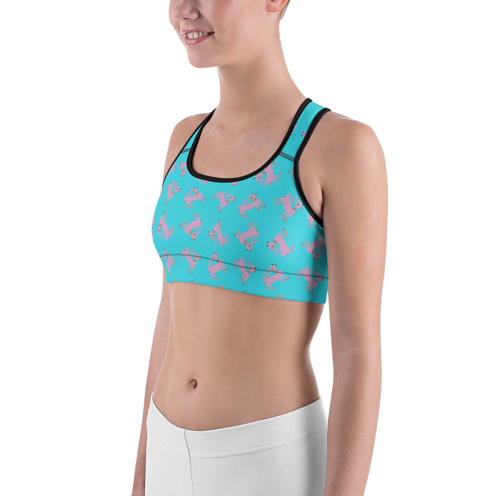 Sports bra Underwater Panther