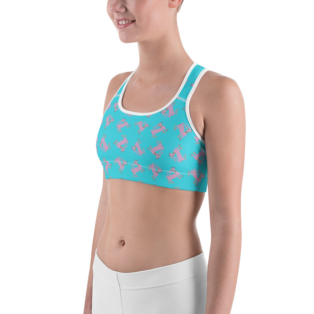 Sports bra Underwater Panther