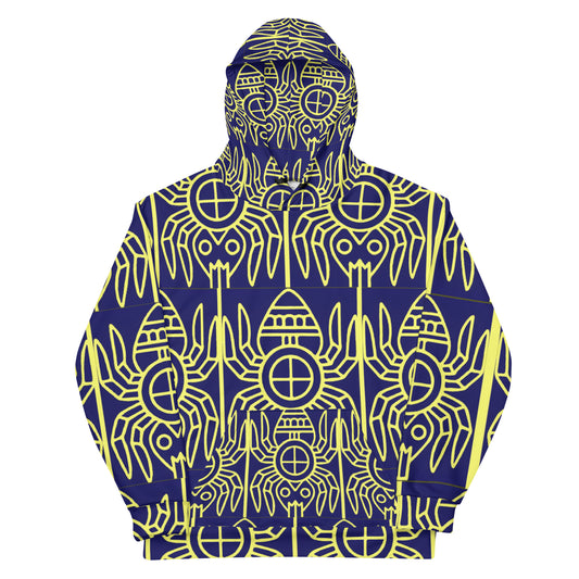 Hoodie Navy Spider Unisex