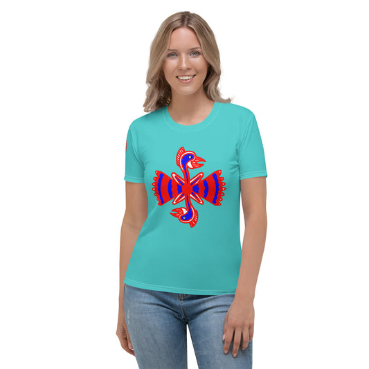 T-Shirt Double Headed Woodpecker Women's