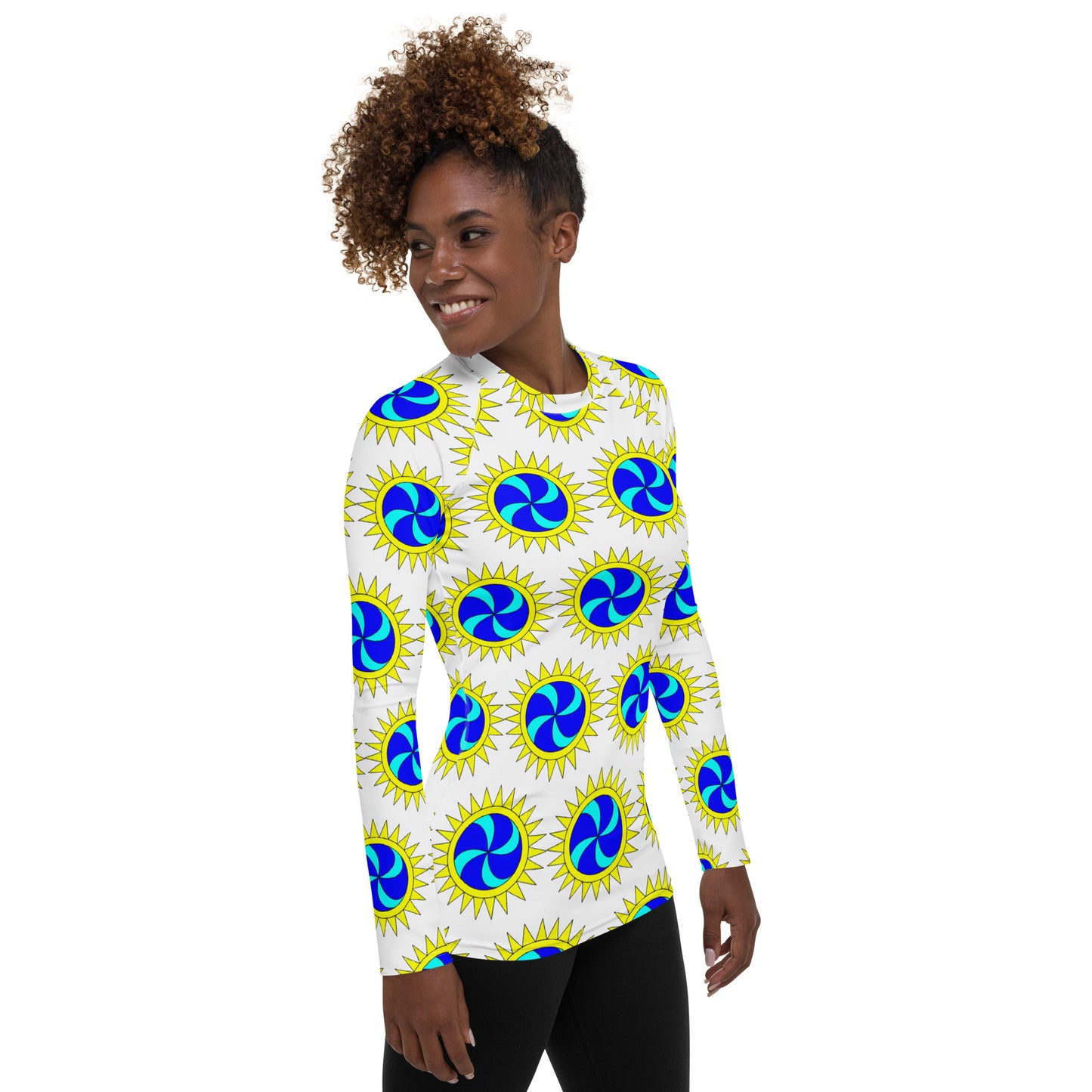 Rash Guard Sun Swirl Women's