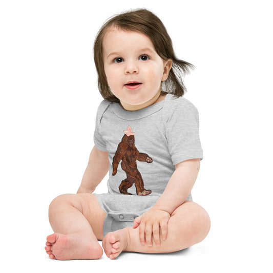 Onesie Baby Auntie Bigfoot