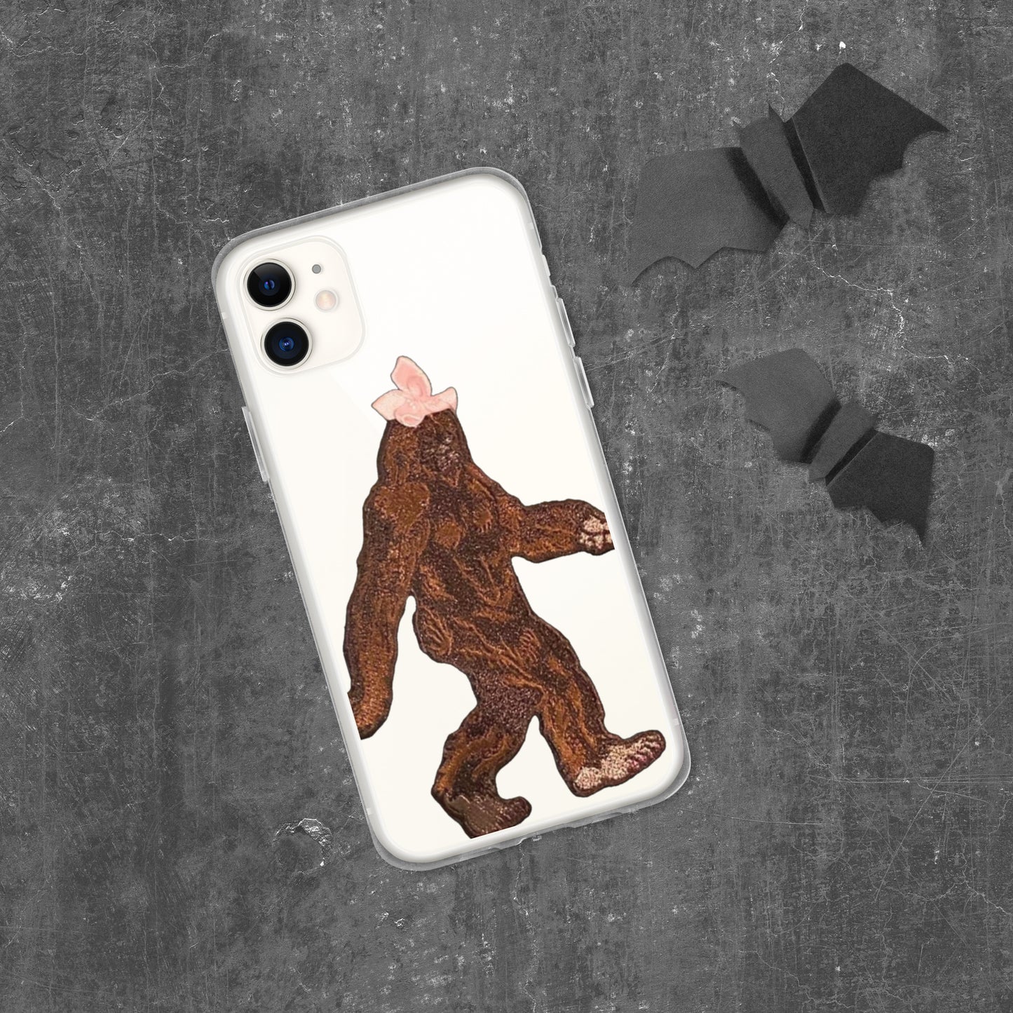 Clear Case for iPhone® Auntie  Bigfoot