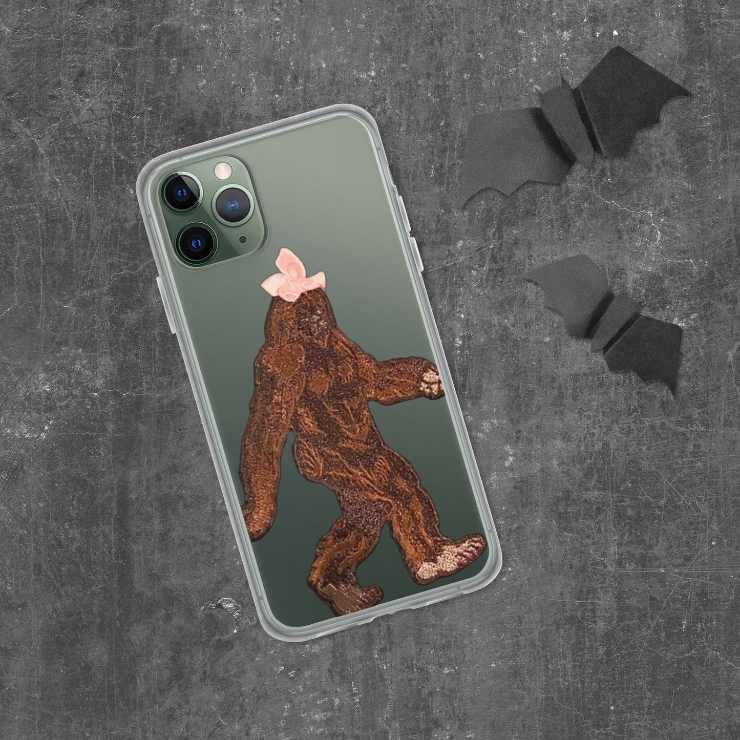 Clear Case for iPhone® Auntie  Bigfoot