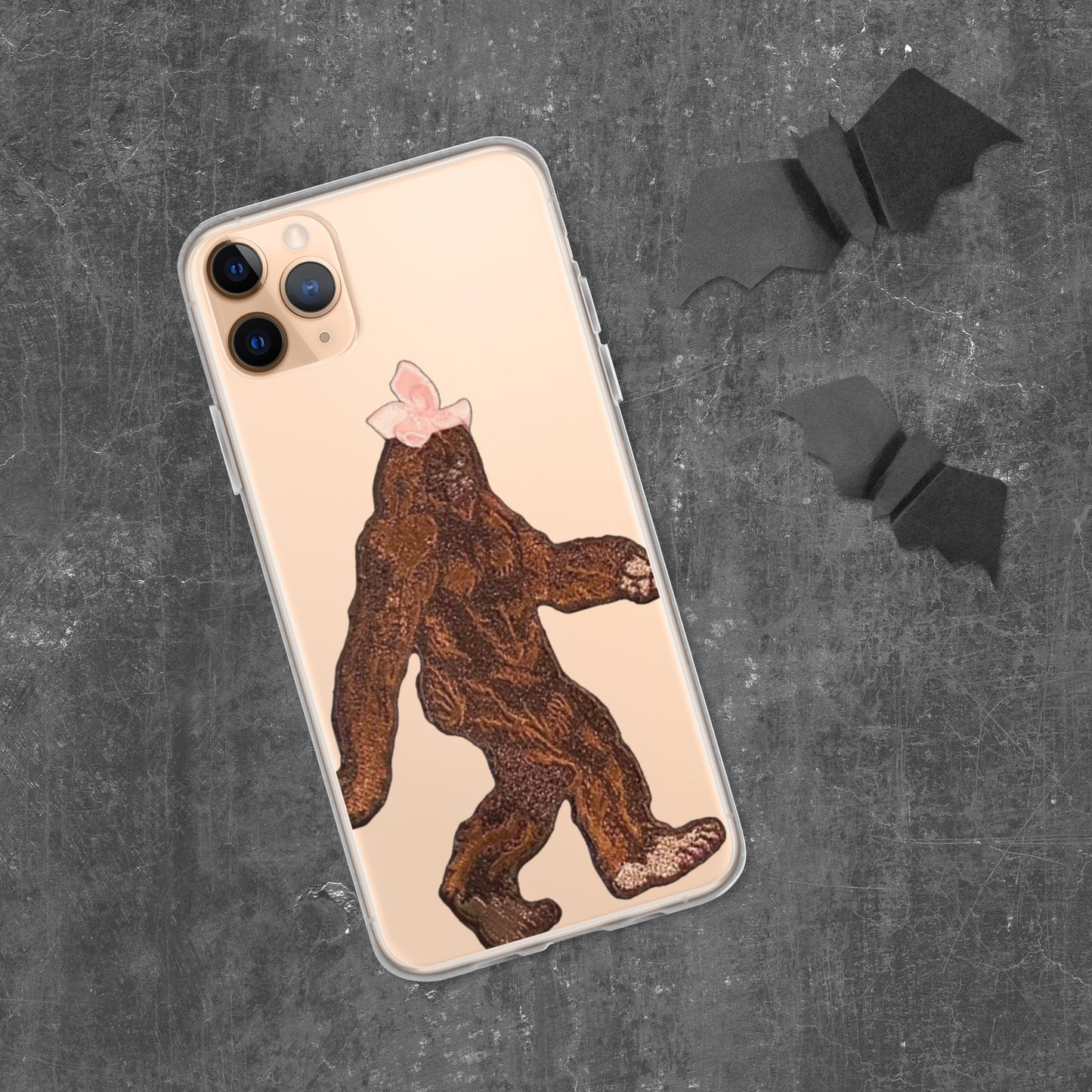 Clear Case for iPhone® Auntie  Bigfoot