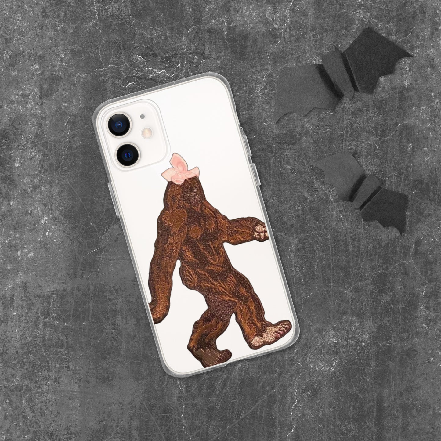 Clear Case for iPhone® Auntie  Bigfoot