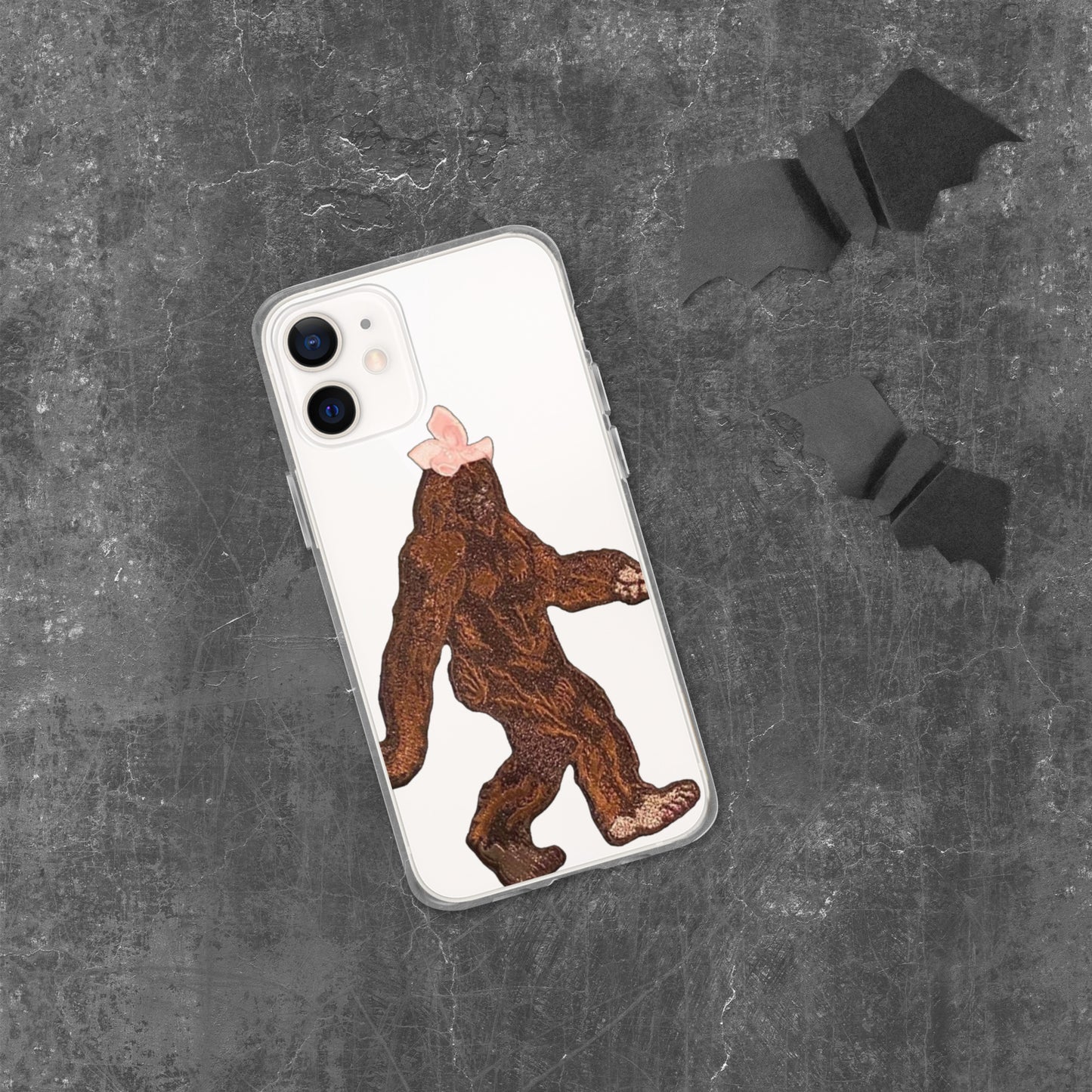 Clear Case for iPhone® Auntie  Bigfoot