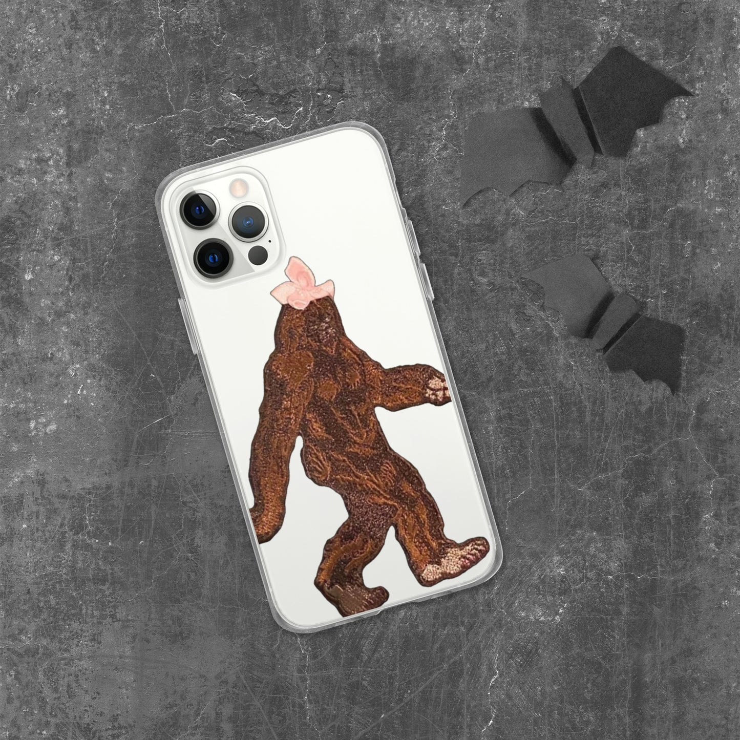 Clear Case for iPhone® Auntie  Bigfoot