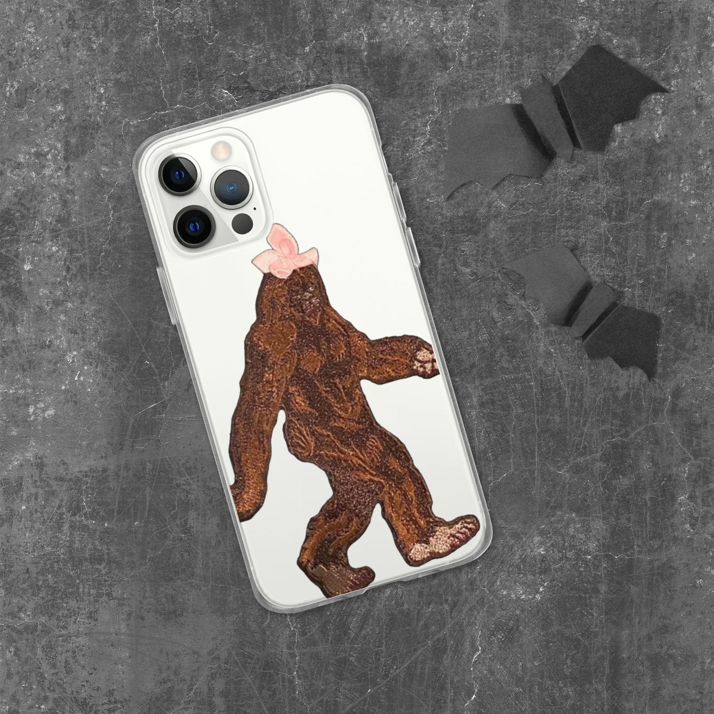 Clear Case for iPhone® Auntie  Bigfoot