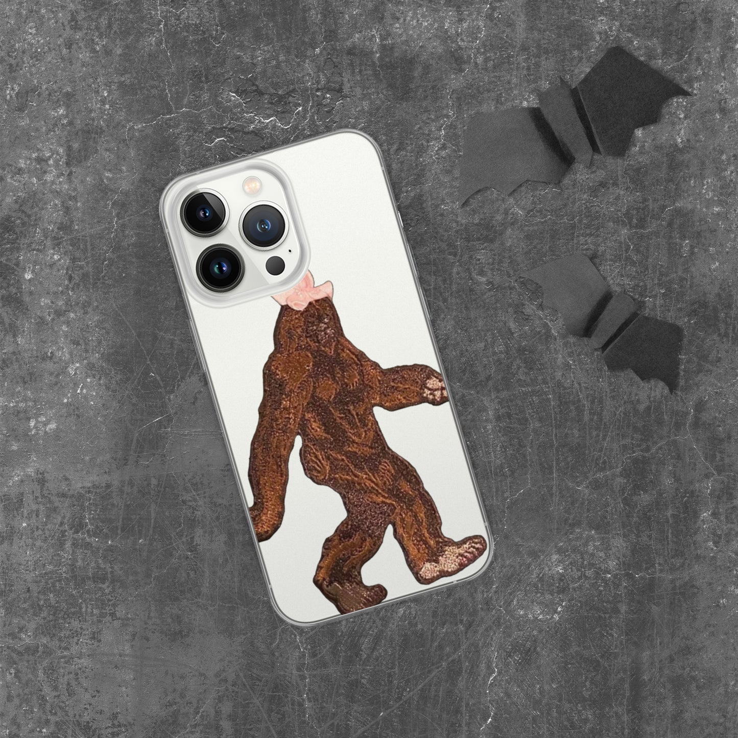 Clear Case for iPhone® Auntie  Bigfoot